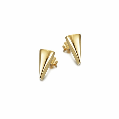 Pyramid Post Earrings