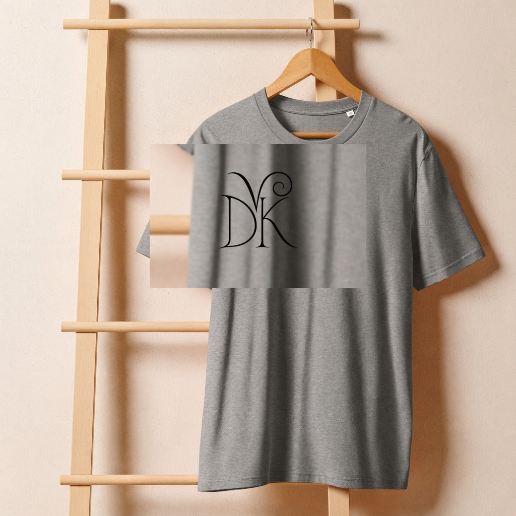 Keep Dreaming Capricorn Zodiac Tee front — DK + Capricorn on heather grey