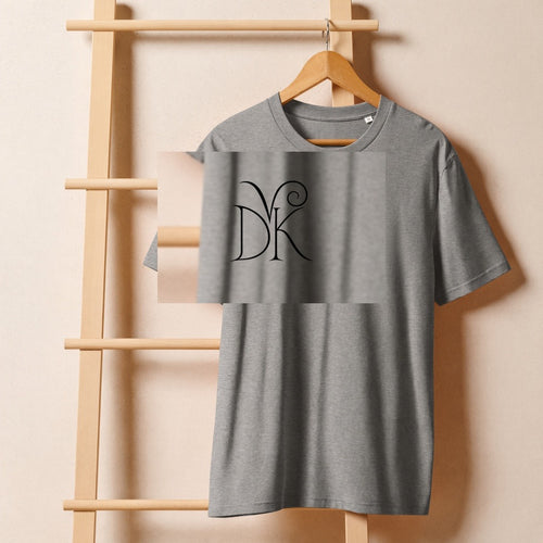 Keep Dreaming Capricorn Zodiac Tee front — DK + Capricorn on heather grey